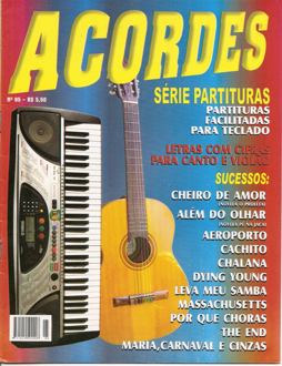 Revista Acordes - Pertituras editadas por Fernando Bitencourt do no.84 ao 111...